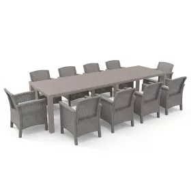 Zestaw mebli ogrodowych Grant 10+1