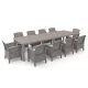 Zestaw mebli ogrodowych Grant 10+1