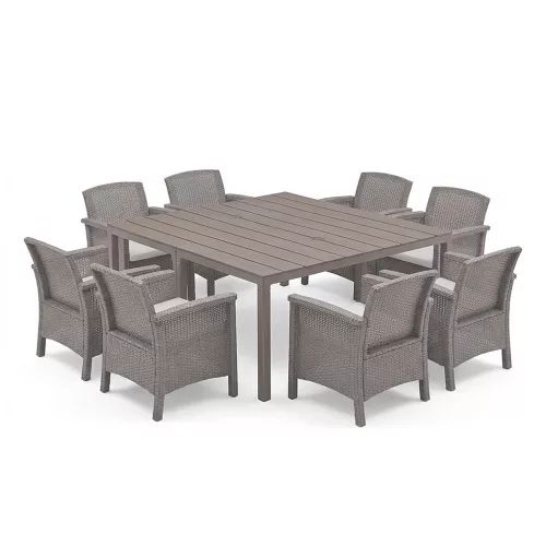 Zestaw mebli ogrodowych Grant 8+1