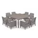 Zestaw mebli ogrodowych Grant 8+1