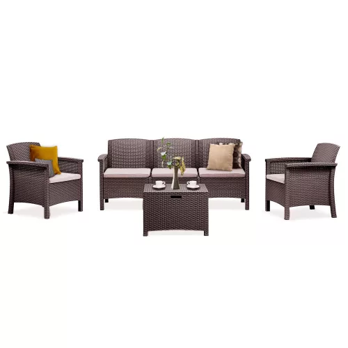 Zestaw mebli ogrodowych Venus dla 5 osób