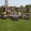 Zestaw mebli ogrodowych Venus dla 5 osób