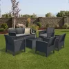 Venus II Duży 7-osobowy zestaw mebli ogrodowych