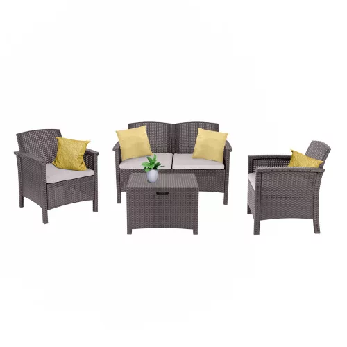 Zestaw mebli ogrodowych Venus dla 4 osób