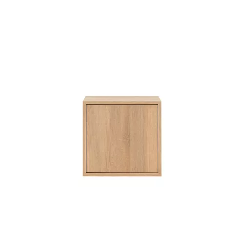 Boxie 1-drzwiowa szafka wisząca 40x40x37 cm dąb sonoma