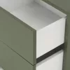 Szafka ścienna Boxie z 2 szufladami 40x40x37 cm zielona