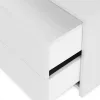 Boxie 2-szufladowa szafka ścienna 40x80x37 cm biała