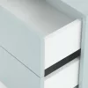 Boxie 2-szufladowa szafka ścienna 40x80x37 cm niebieska