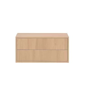 Szafka wisząca Boxie z 2 szufladami 40x80x37 cm dąb sonoma