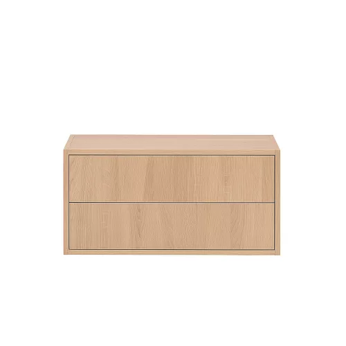 Szafka wisząca Boxie z 2 szufladami 40x80x37 cm dąb sonoma