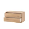Szafka wisząca Boxie z 2 szufladami 40x80x37 cm dąb sonoma