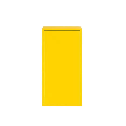 Boxie 1-drzwiowa szafka ścienna 80x40x37 cm żółta
