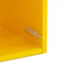 Boxie 1-drzwiowa szafka ścienna 80x40x37 cm żółta