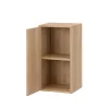 Boxie 1-drzwiowa szafka ścienna 80x40x37 cm dąb sonoma