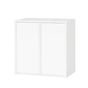 Boxie 2-drzwiowa szafka ścienna 80x80x37 cm biała