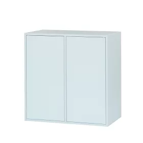 Boxie 2-drzwiowa szafka ścienna 80x80x37 cm niebieska