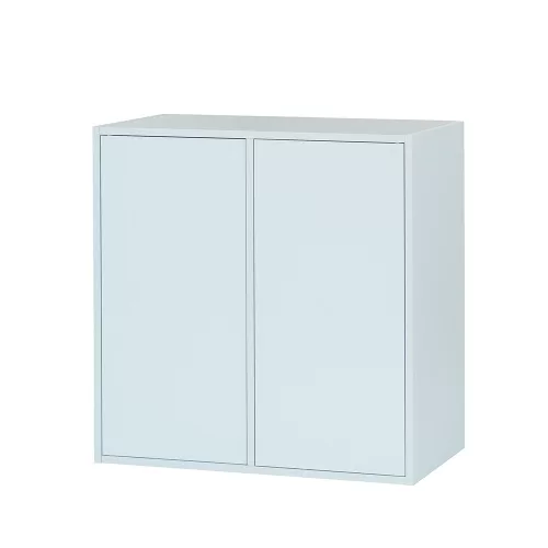 Boxie 2-drzwiowa szafka ścienna 80x80x37 cm niebieska