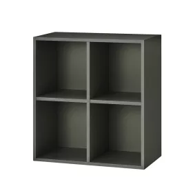 Otwarta szafka ścienna Boxie 80x80x37 cm antracytowa