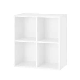 Otwarta szafka ścienna Boxie 80x80x37 cm biała