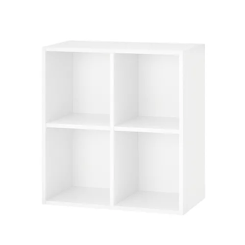 Otwarta szafka ścienna Boxie 80x80x37 cm biała