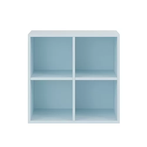 Otwarta szafka ścienna Boxie 80x80x37 cm niebieska