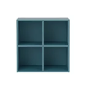 Otwarta szafka ścienna Boxie 80x80x37 cm petrol blue