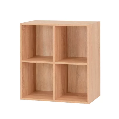 Szafka wisząca otwarta Boxie 80x80x37 cm dąb sonoma