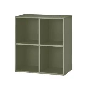 Otwarta szafka ścienna Boxie 80x80x37 cm zielona