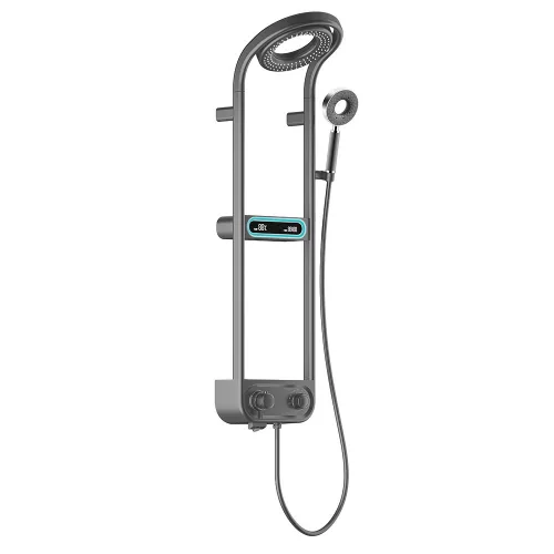 Cyfrowy zestaw prysznicowy Tropic z baterią termostatyczną