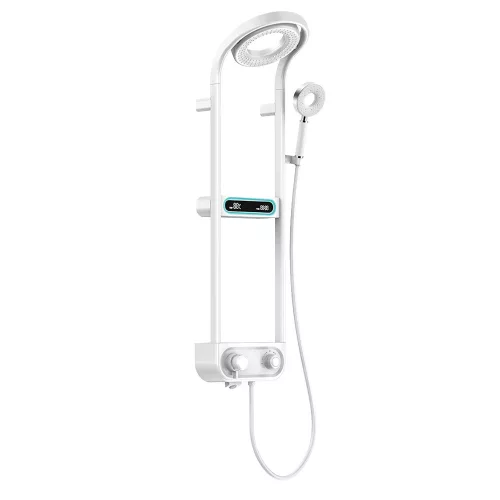 Cyfrowy zestaw prysznicowy Tropic z baterią termostatyczną