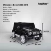 Samochód elektryczny Mercedes Benz G500 czarny
