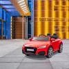 Samochód elektryczny Audi TT czerwony