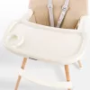 Krzesełko do karmienia 2 w 1 beżowe