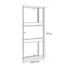 Regulowane drzwi prysznicowe Flexi-S 76-91x185 cm