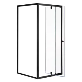   Przyścienna kabina prysznicowa kątowa Flexi 80x80 cm bez brodzika