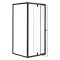Przyścienna kabina prysznicowa kątowa Flexi 80x80 cm bez brodzika