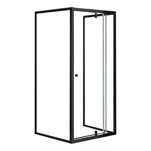 Przyścienna kabina prysznicowa kątowa Flexi 90x90 cm bez brodzika