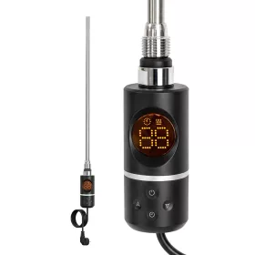   Grzejnik elektryczny z cyfrowym regulatorem temperatury o mocy 600W o niskiej temperaturze pracy