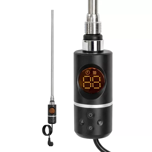 Grzejnik elektryczny z cyfrowym regulatorem temperatury o mocy 600W o niskiej temperaturze pracy