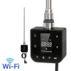 Grzejnik bezprzewodowy z cyfrowym regulatorem temperatury o mocy 400 W bez kabla Wi-Fi