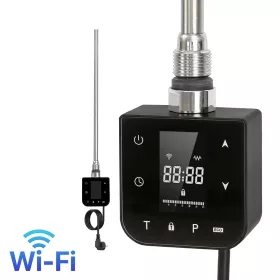   Grzejnik bezprzewodowy z cyfrowym regulatorem temperatury o mocy 400 W bez kabla Wi-Fi