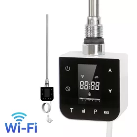   Karta sieciowa Wi-Fi do grzejników z cyfrowym regulatorem temperatury o mocy 400W.