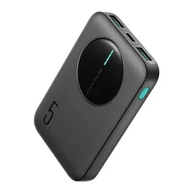   Ładowarka awaryjna JOYROOM 2 gniazda USB+Type-C (5000mAh, 12W, szybka ładowarka PD, wskaźnik LED) CZARNA