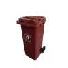 Pojemnik na odpady 120L brązowy