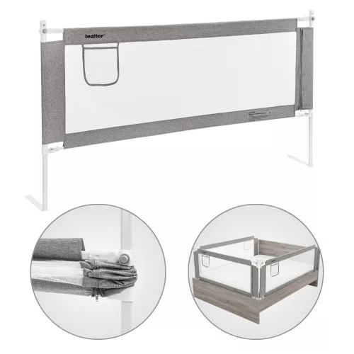 Barierka zabezpieczająca przed upadkiem do łóżka 180 cm