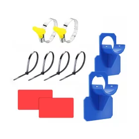 Wspornik rury basenowej 38 mm niebieski