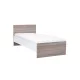 Łóżko pojedyncze Miami 90x200 cm dąb york-biały