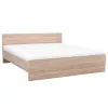 Łóżko podwójne Miami bez pościeli 180x200 cm dąb sonoma-dąb sonoma