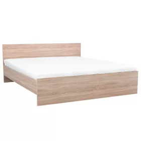   Łóżko podwójne Miami bez pościeli 180x200 cm dąb sonoma-dąb sonoma