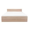 Łóżko podwójne Miami bez pościeli 180x200 cm dąb sonoma-dąb sonoma